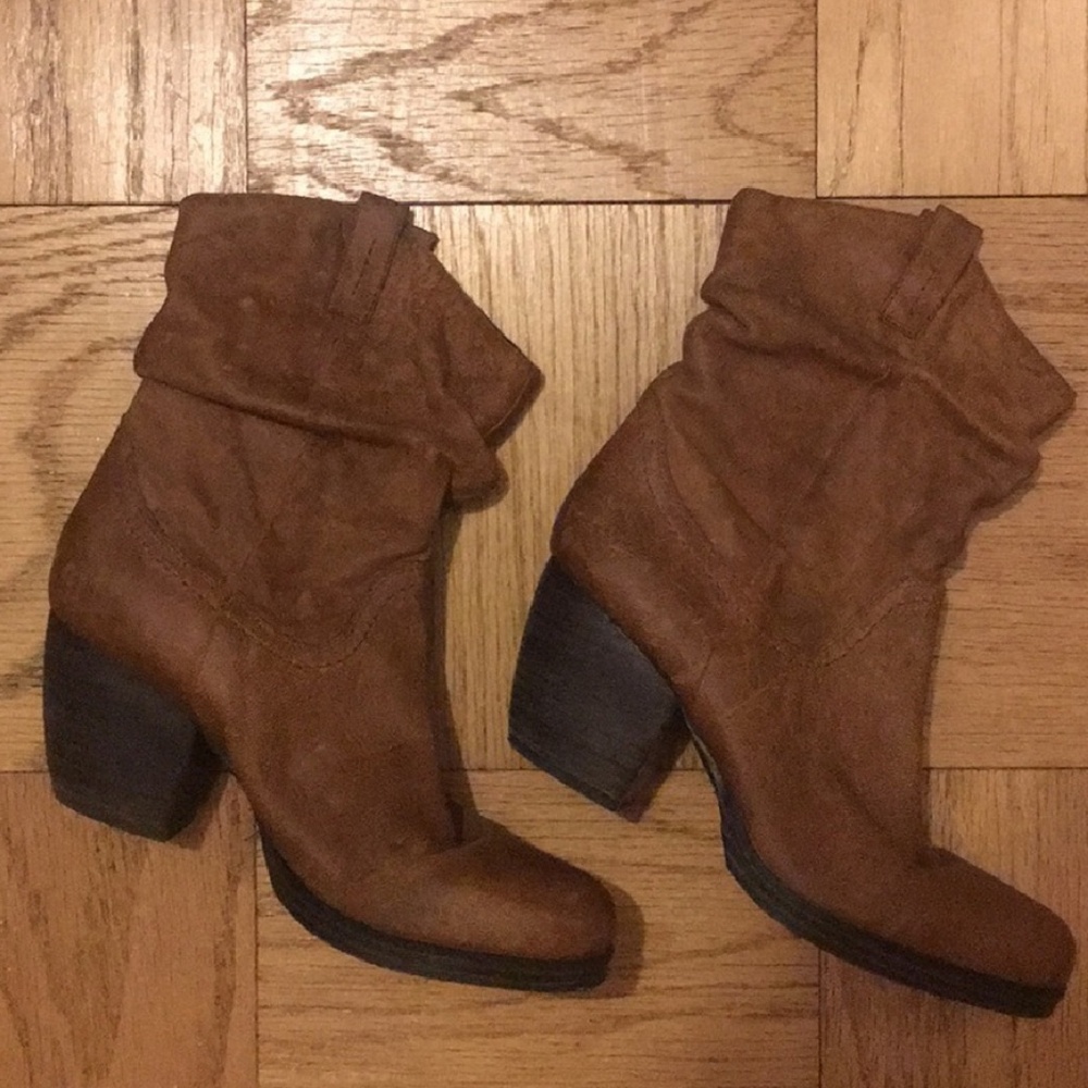 Steve Madden Leather Trustee Bootie 10